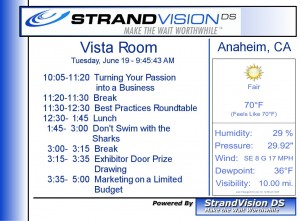 Database - Room Schedule - StrandVision